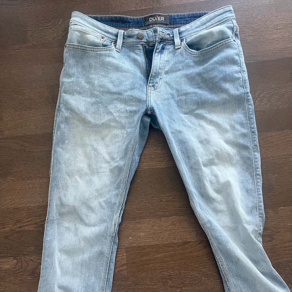 DUER Light Blue Jeans